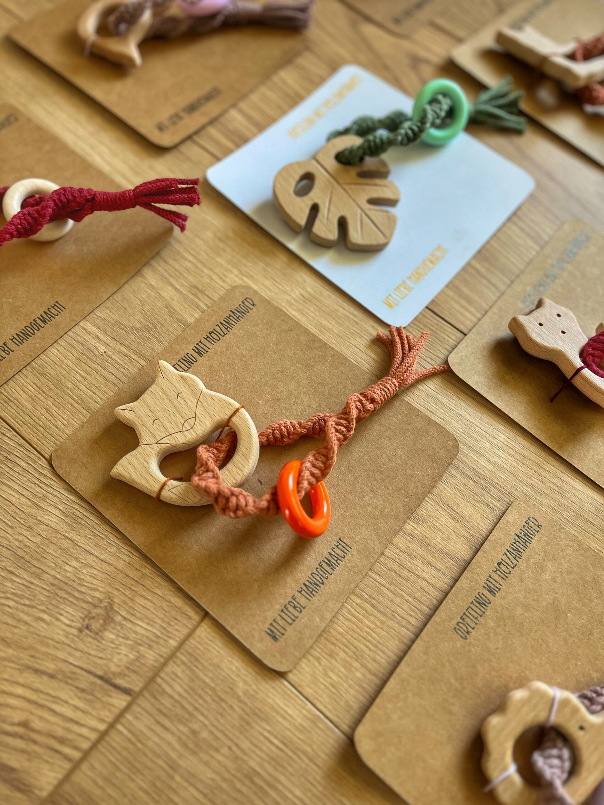 Makramee Workshop, Produkt Greifling Baby - Werkraumliebe DagnyHilpert