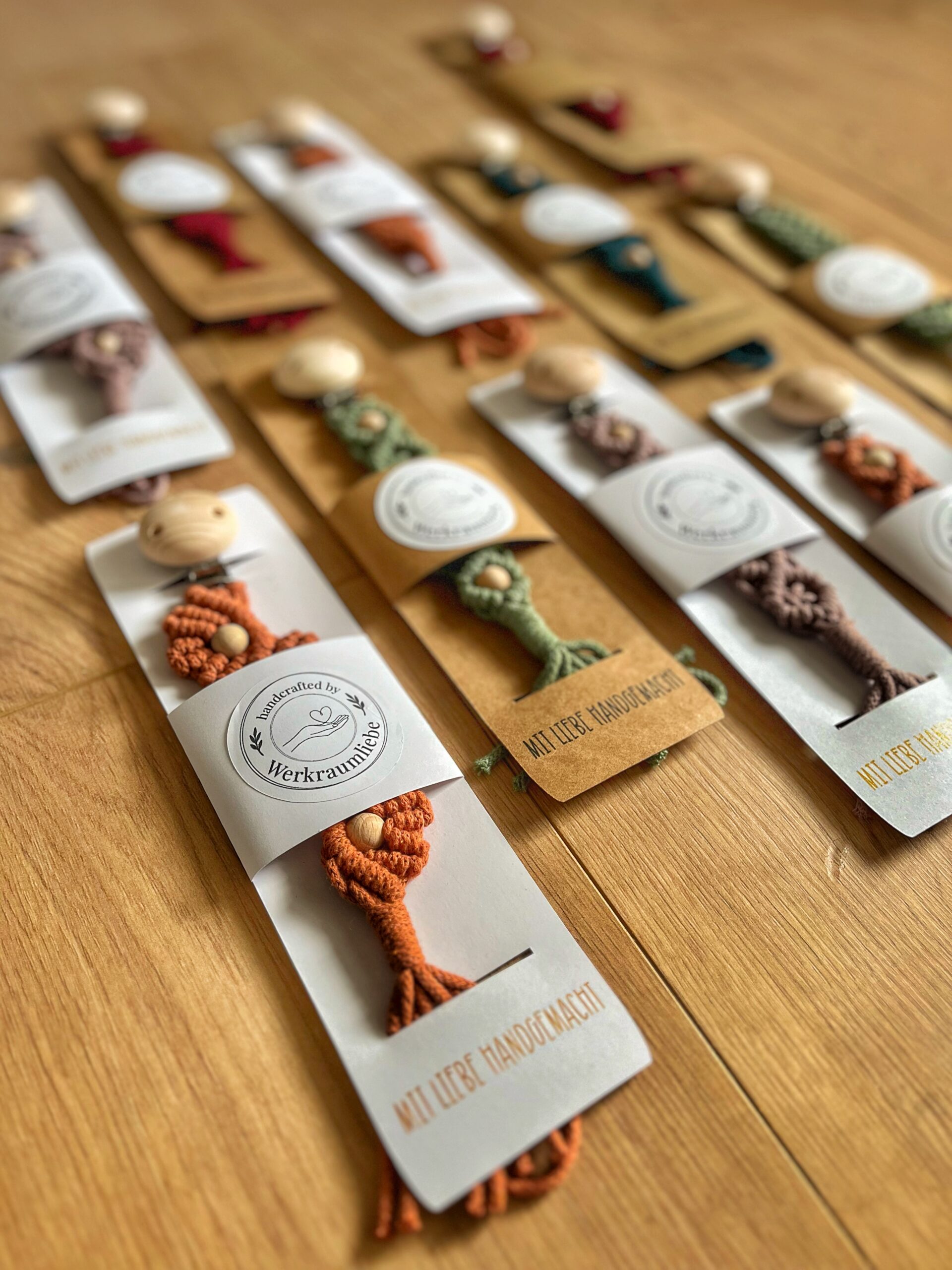 Makramee Workshop, Produkt Schnullerkette - Werkraumliebe DagnyHilpert