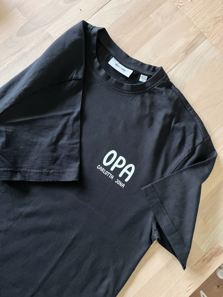Personalisiertes Tshirt Opa - handgemachte Produkte von Werkraumnliebe Dagny Hilpert