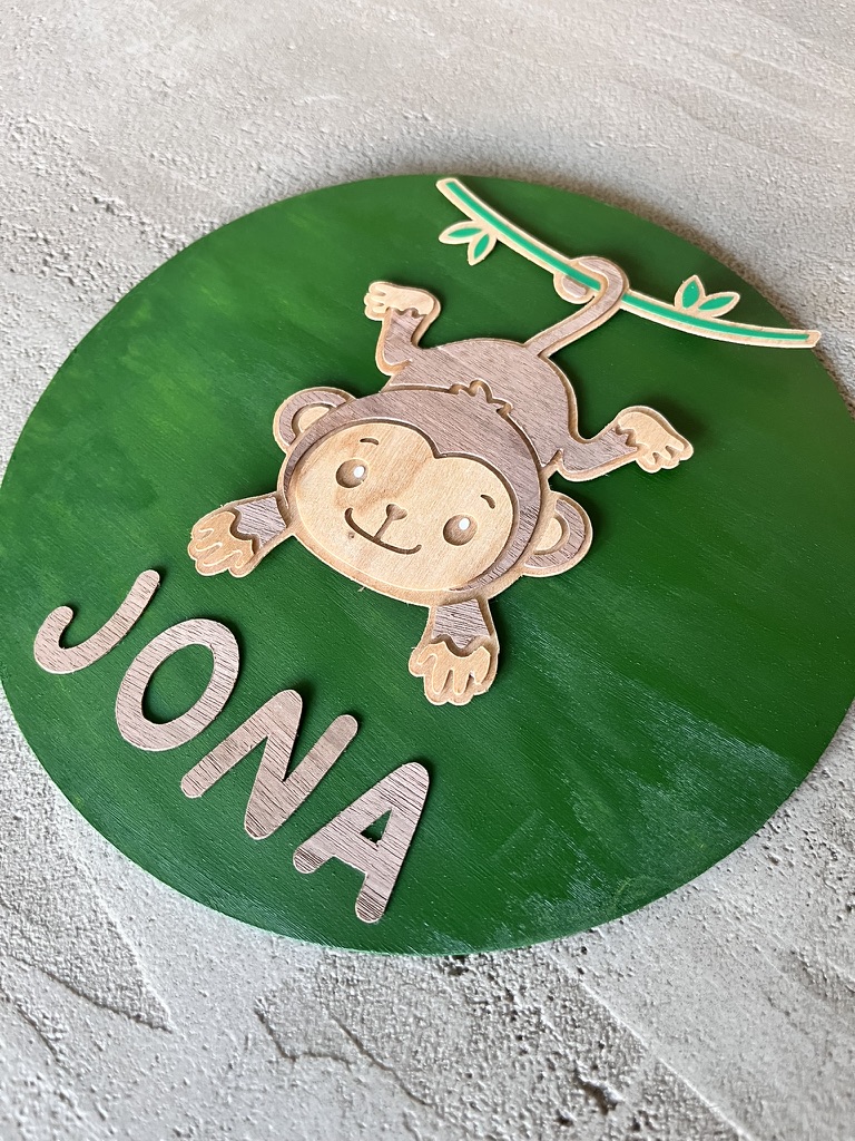 Personalisiertes Türschild Kinderzimmer - handgemachte Produkte von Werkraumnliebe Dagny Hilpert