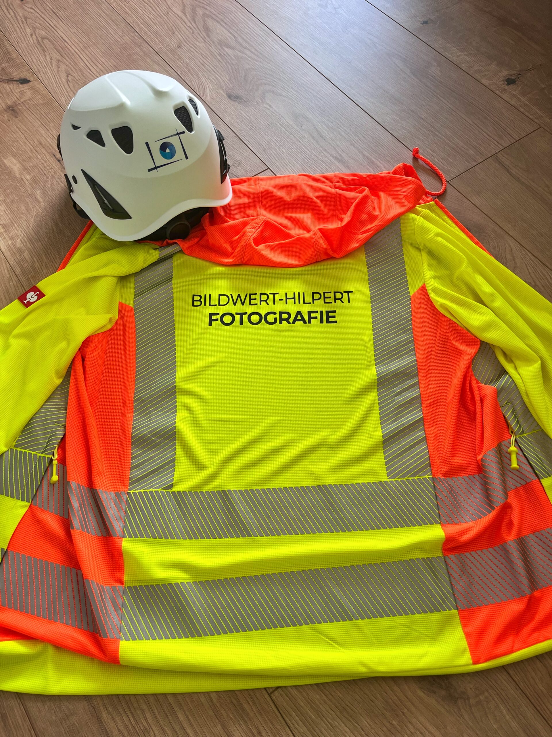 Personalisierte Warnweste - handgemachte Produkte von Werkraumnliebe Dagny Hilpert